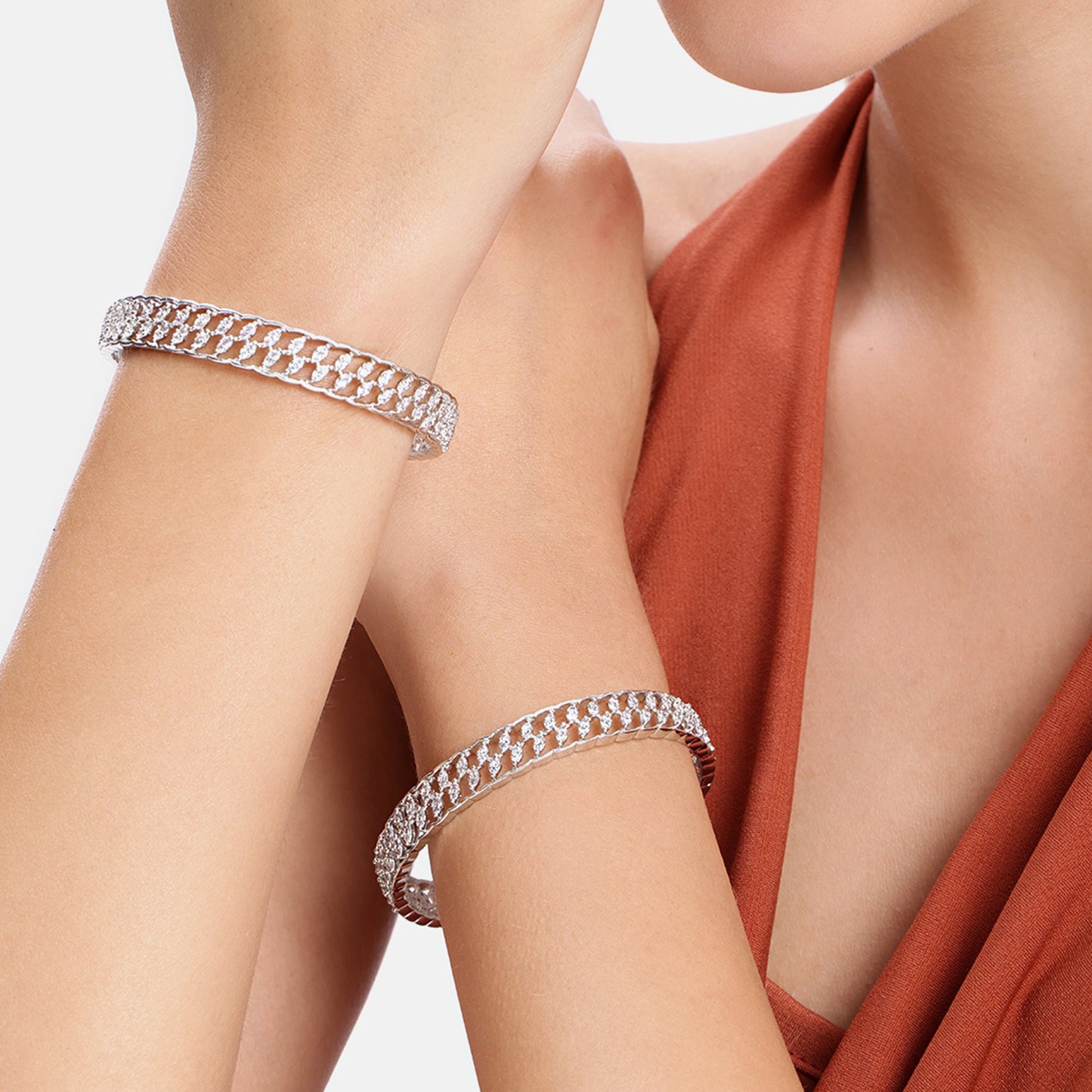 Bloom Radiance Bangles Size-2.4