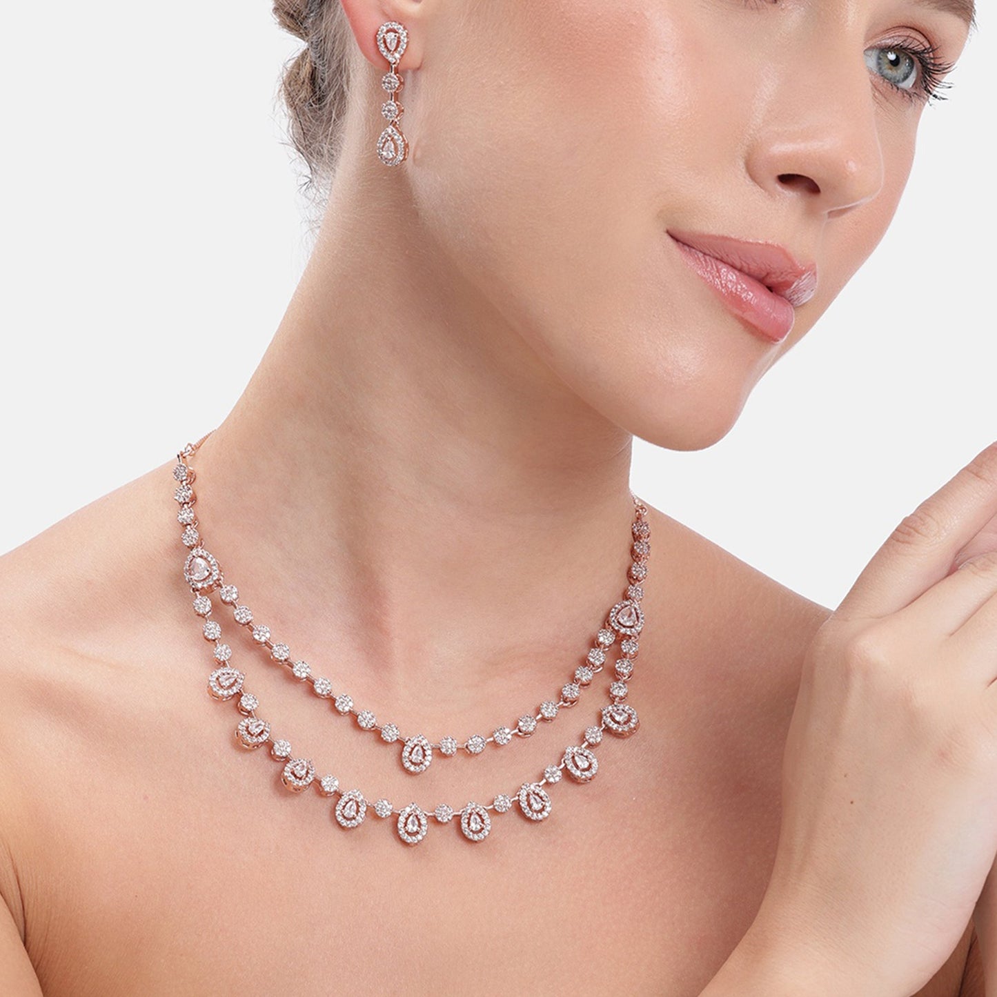 Starlight Bloom Necklace Set