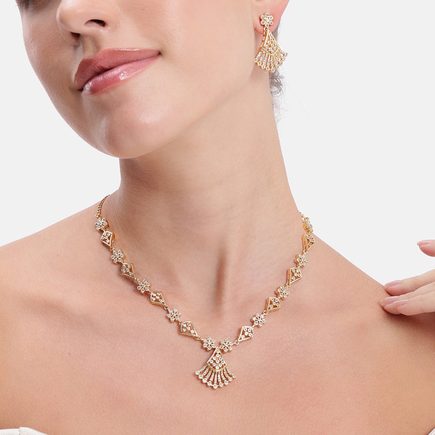 Aurora Sparkle Necklace Set