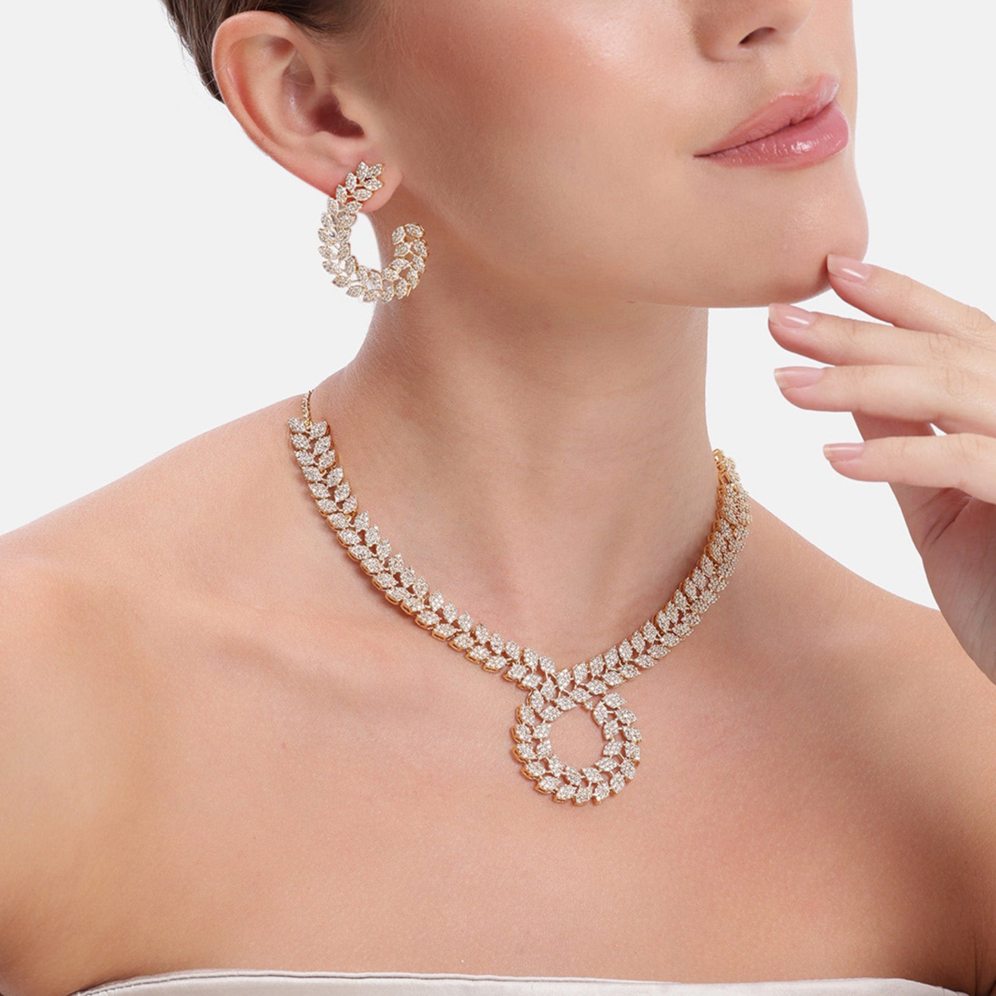 Crystal Serenity Necklace Set