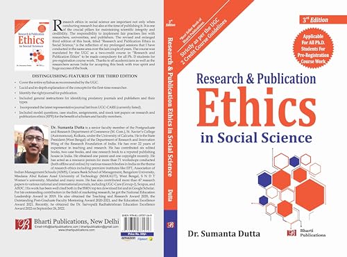 Research and Publication Ethics in Social Science, 3rd Edition