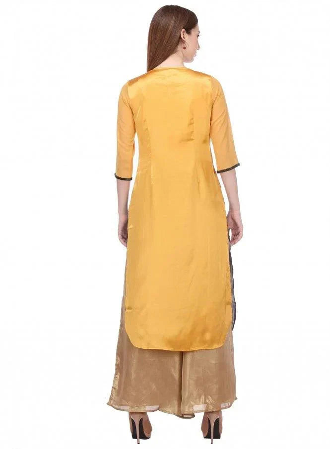 W for Woman Multicoloured Printed 3/4 Sleeve kurta