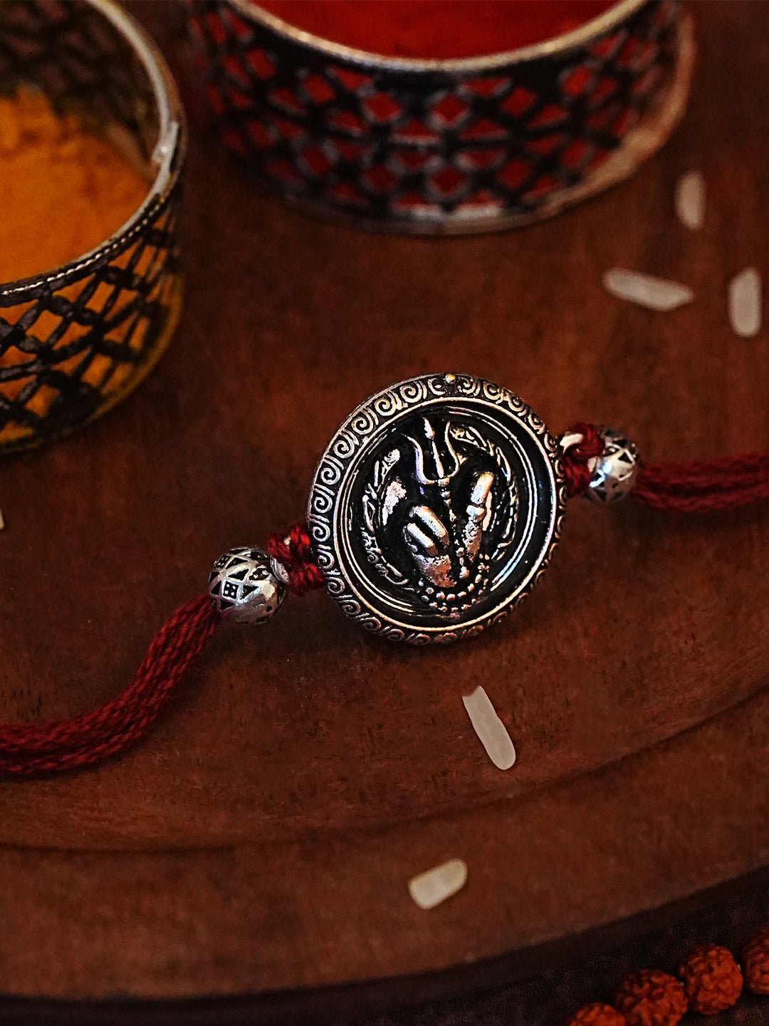 Trishul Blessings Rakhi