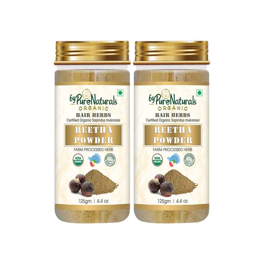 byPureNaturals Organic Reetha Powder