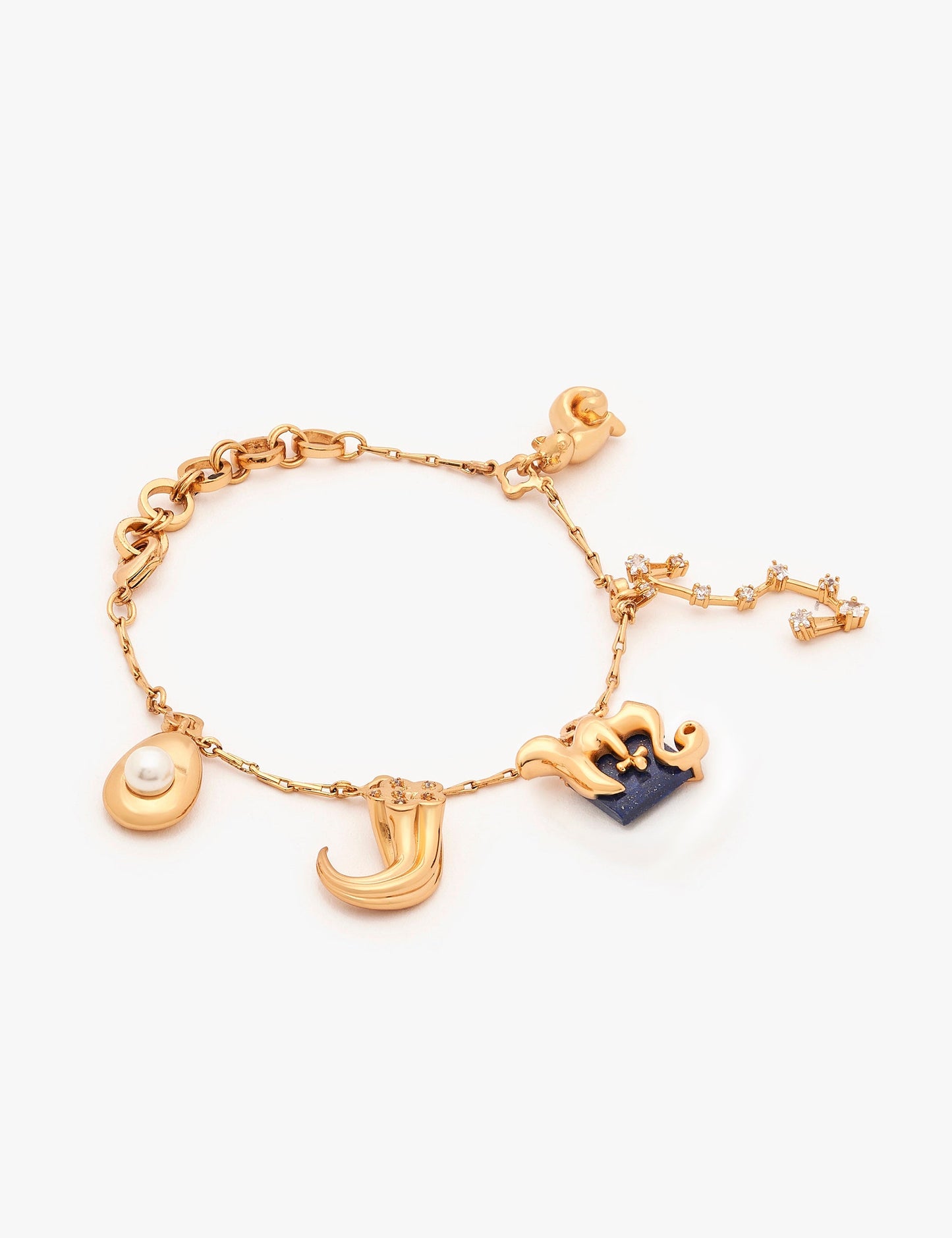 The Zodiac Series - Scorpio Charm Bracelet