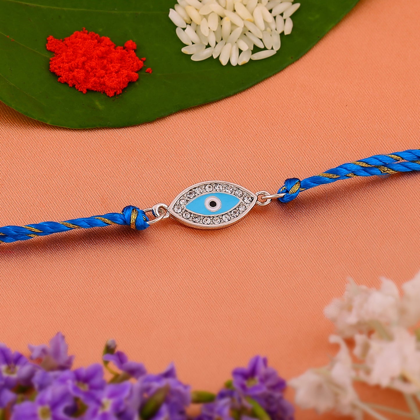 Spiritual Evil Eye Crystal Rakhi
