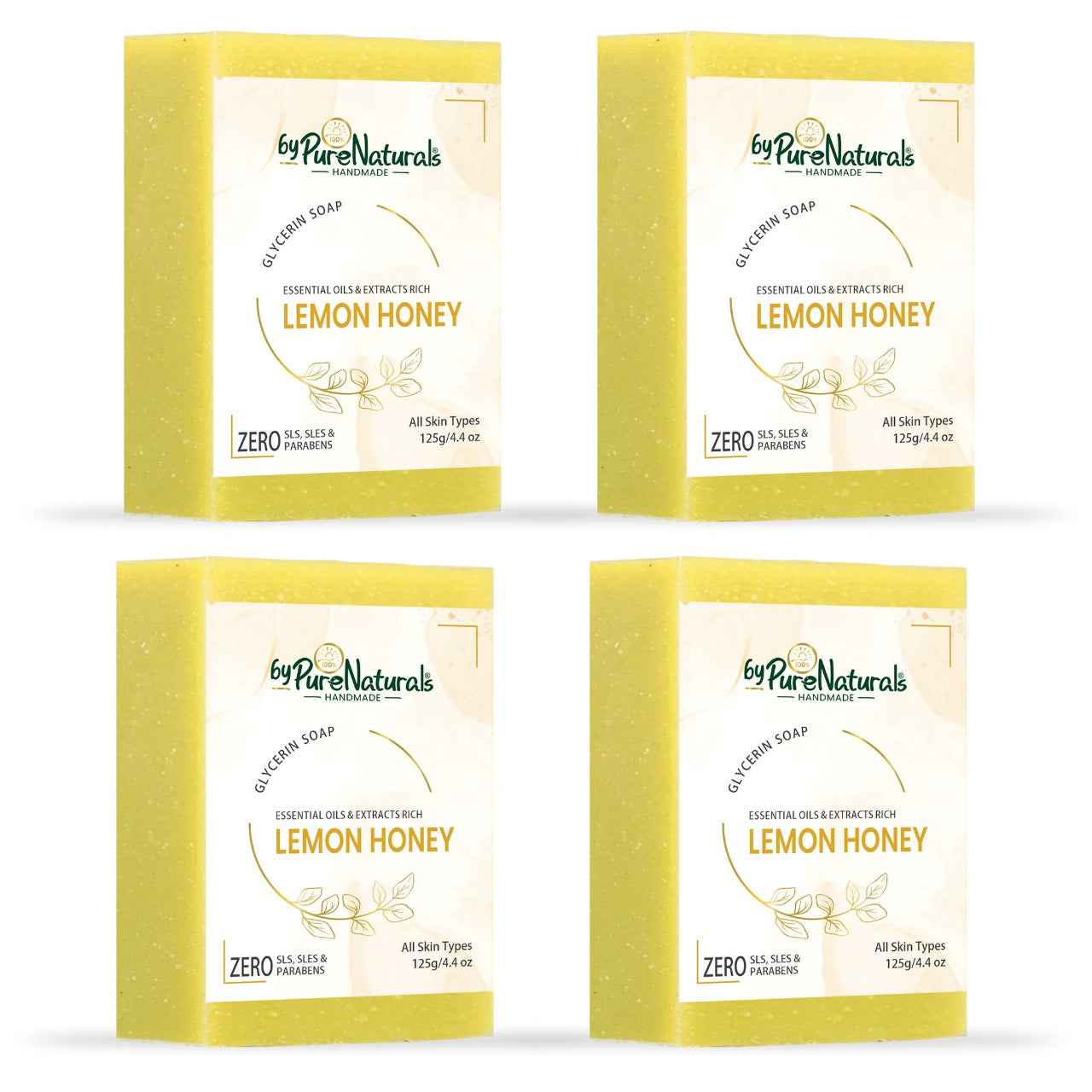 byPureNaturals Lemon Honey Soap