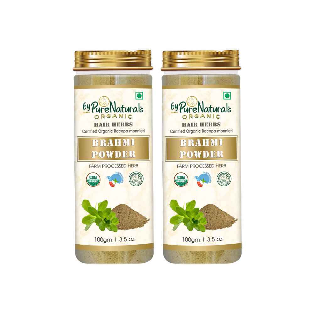 byPureNaturals Organic Brahmi Powder