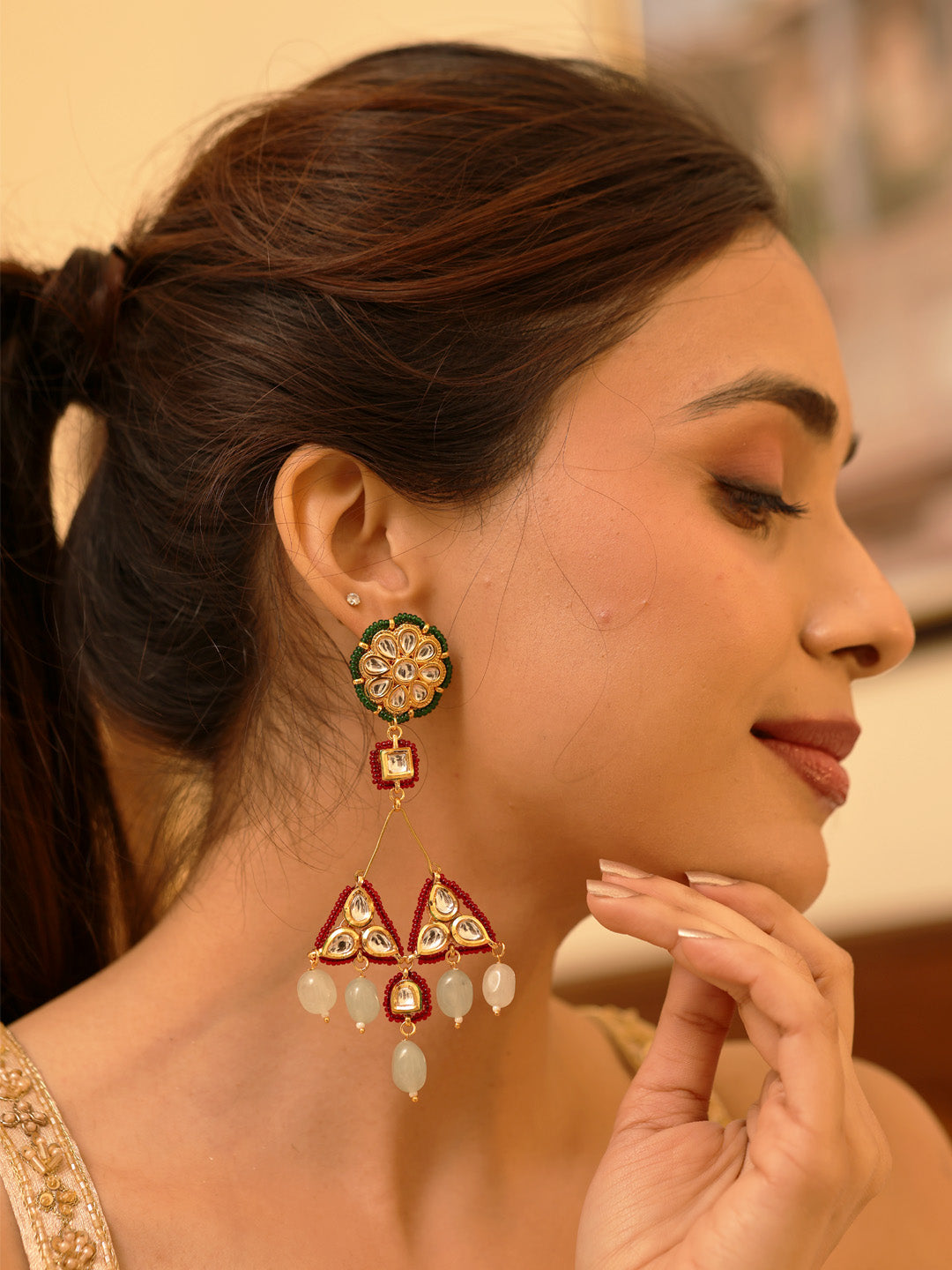 TriFlora Earring