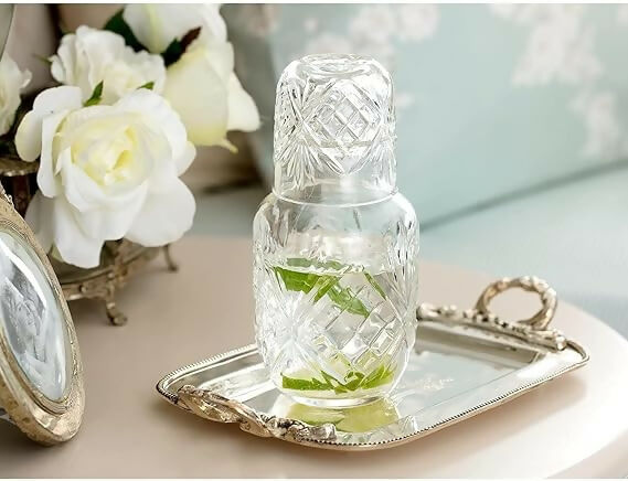 Not Available Bedside Carafe and Glass Set
