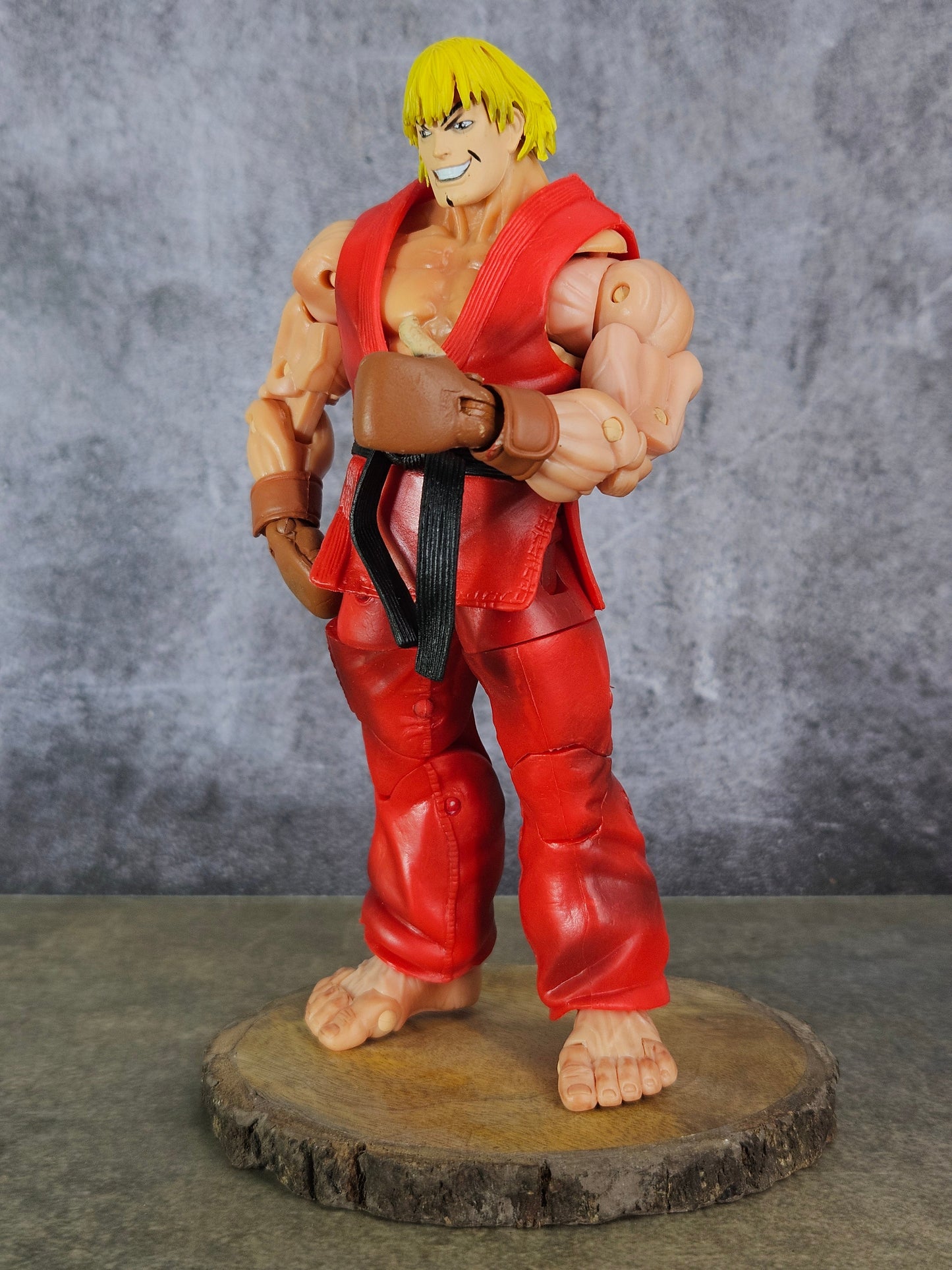 Capcom Street Fighter IV Red Ken Action Figure Box Set| 6.6 Cms|