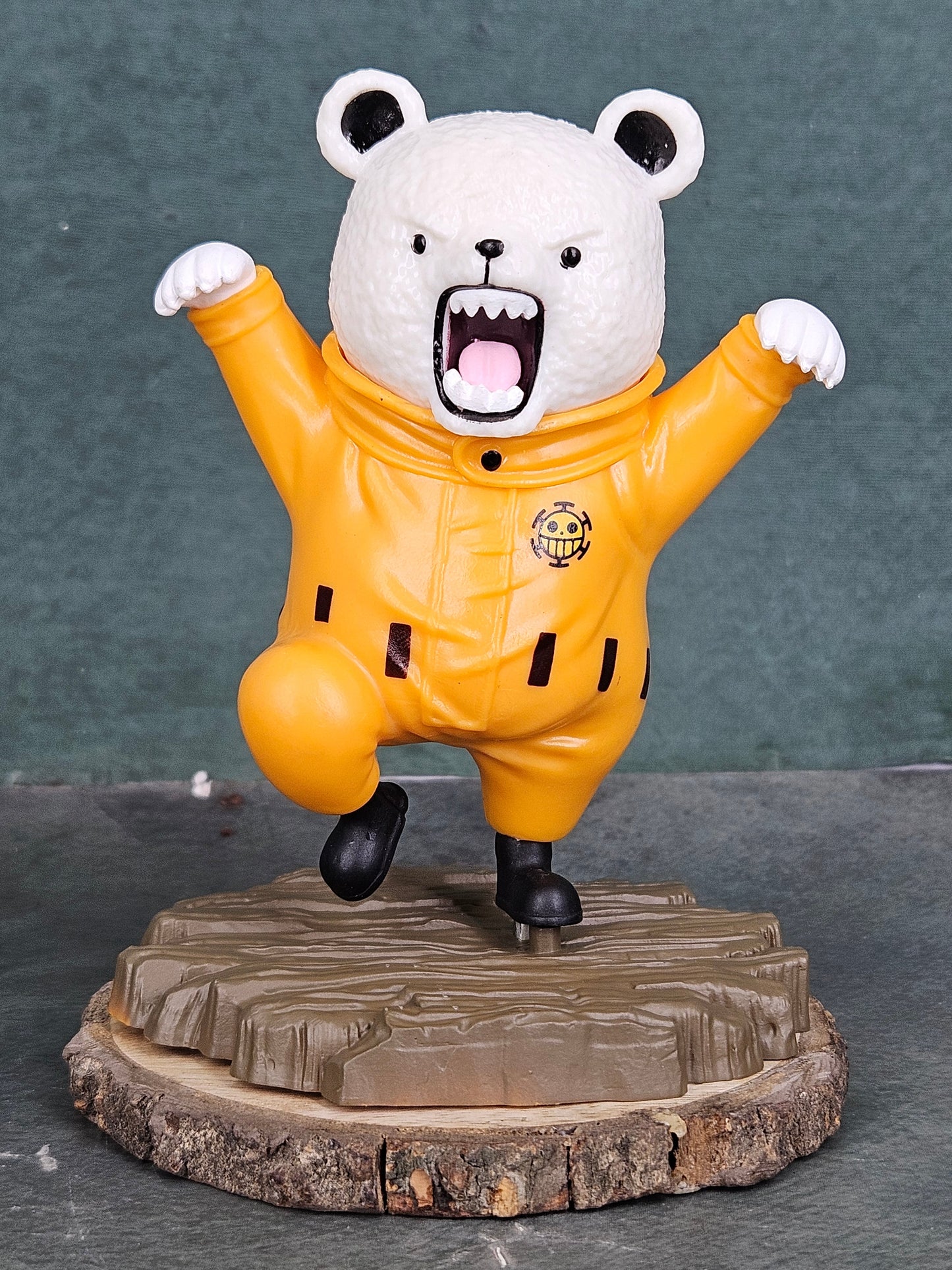 One Piece Angry Attacking Bepo Bear Action Figure | 11 cm