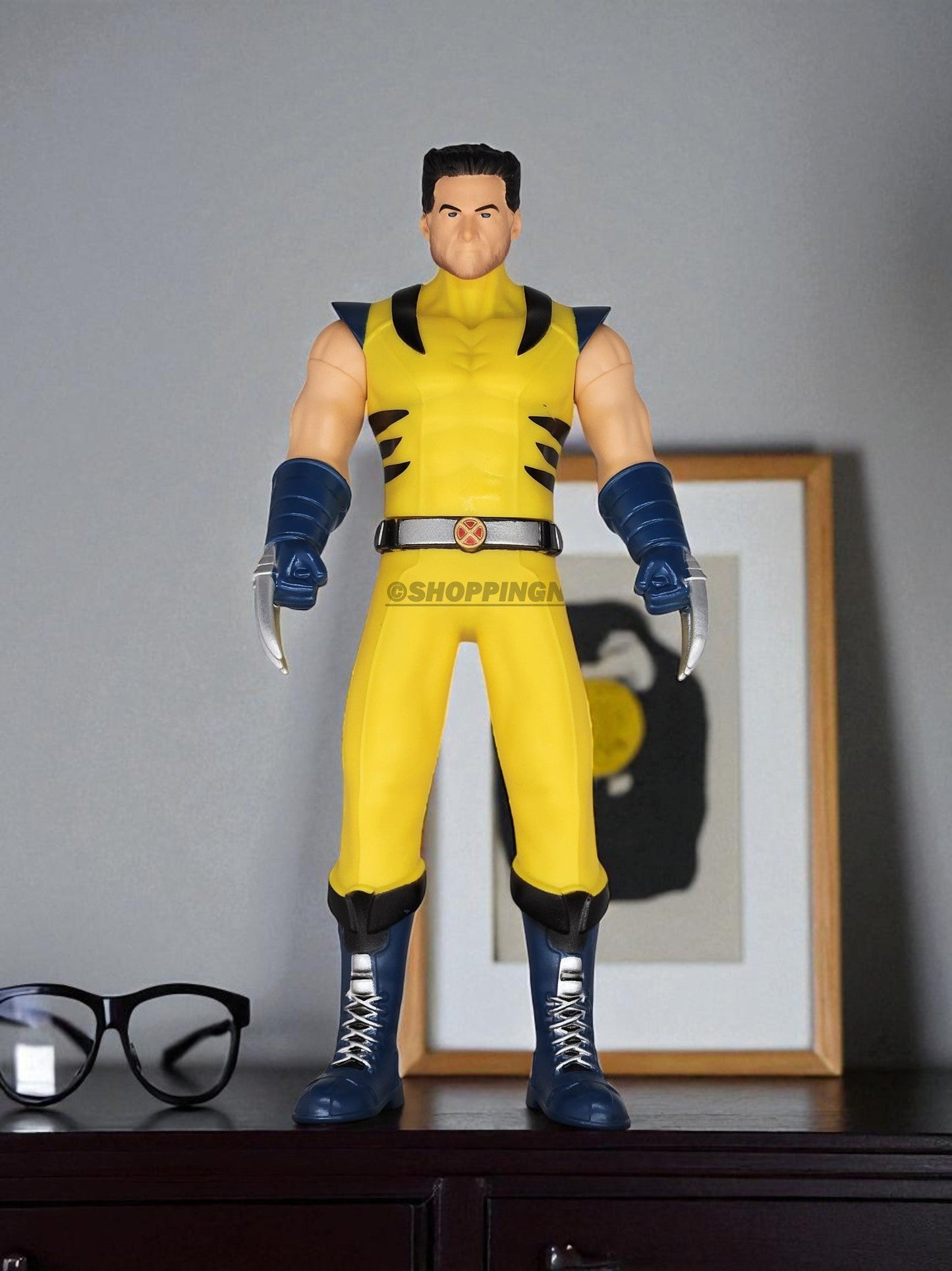 Wolverine Action Figure (23 cm) |PVC| – X-Men Collectible with Movable Joints by ShoppingNest