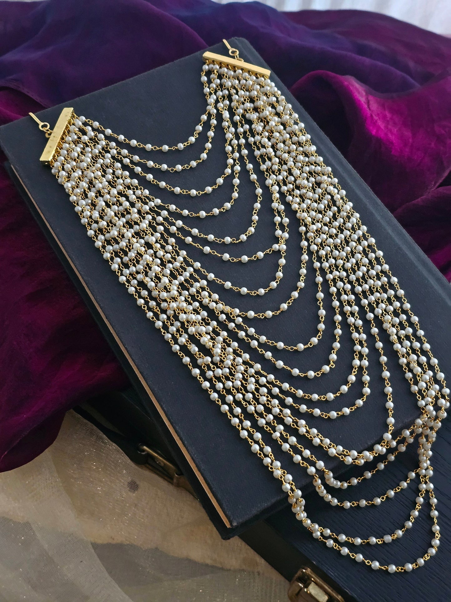 The Pearl Blossom Hairpiece