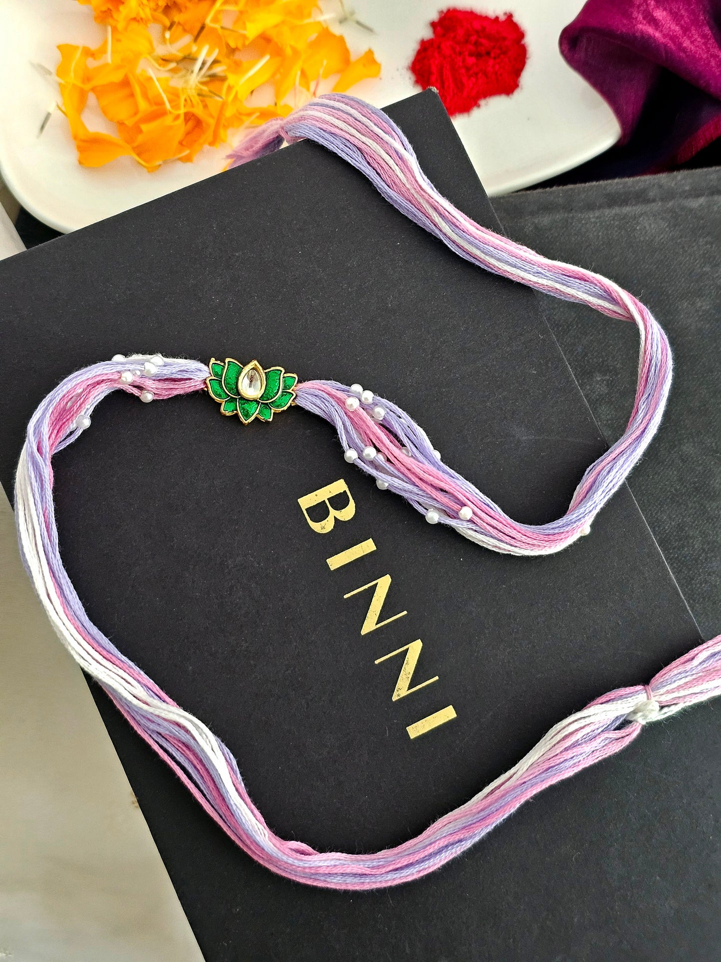 Imperial Bloom Rakhi
