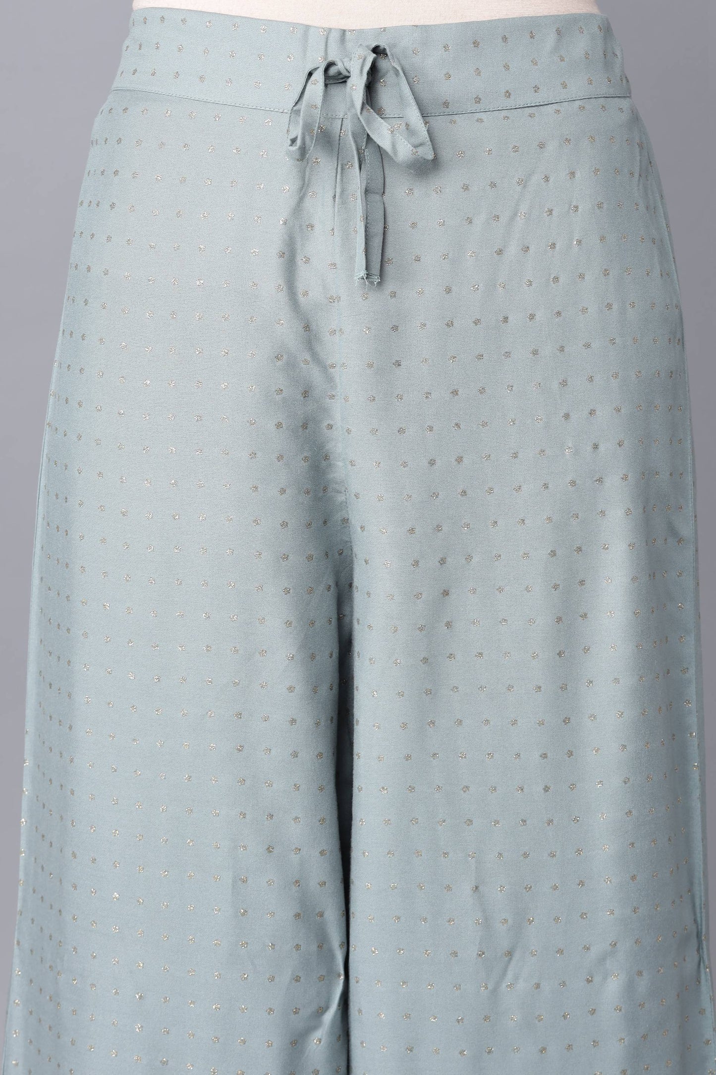 W for Woman Turkish Blue Parallel Pants