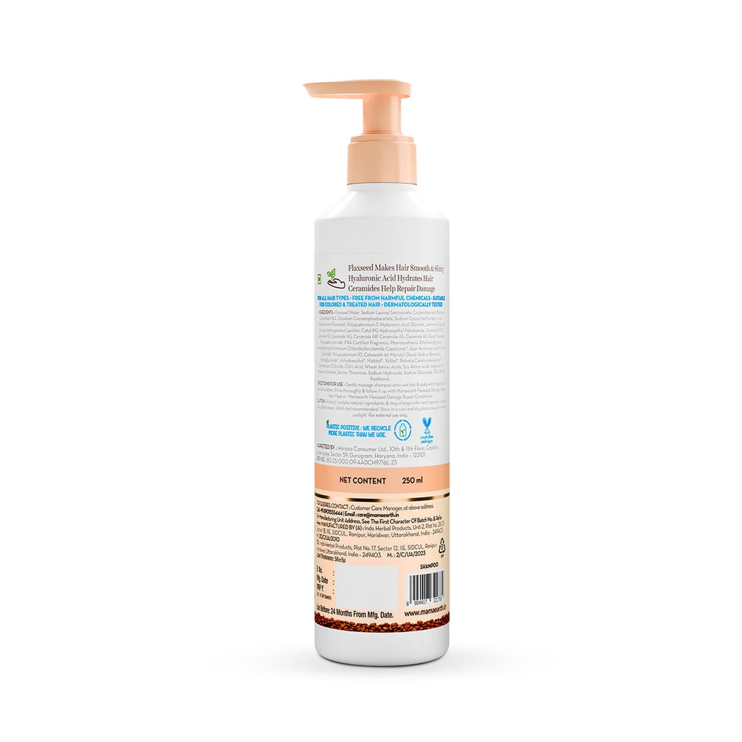 Mamaearth Flaxseed Damage Repair Shampoo