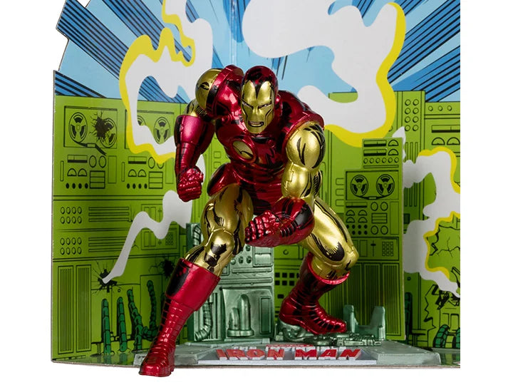 Mcfarlane Marvel Comics: The Invincible Iron Man #126 - Iron Man 1/10 Scale Collectible