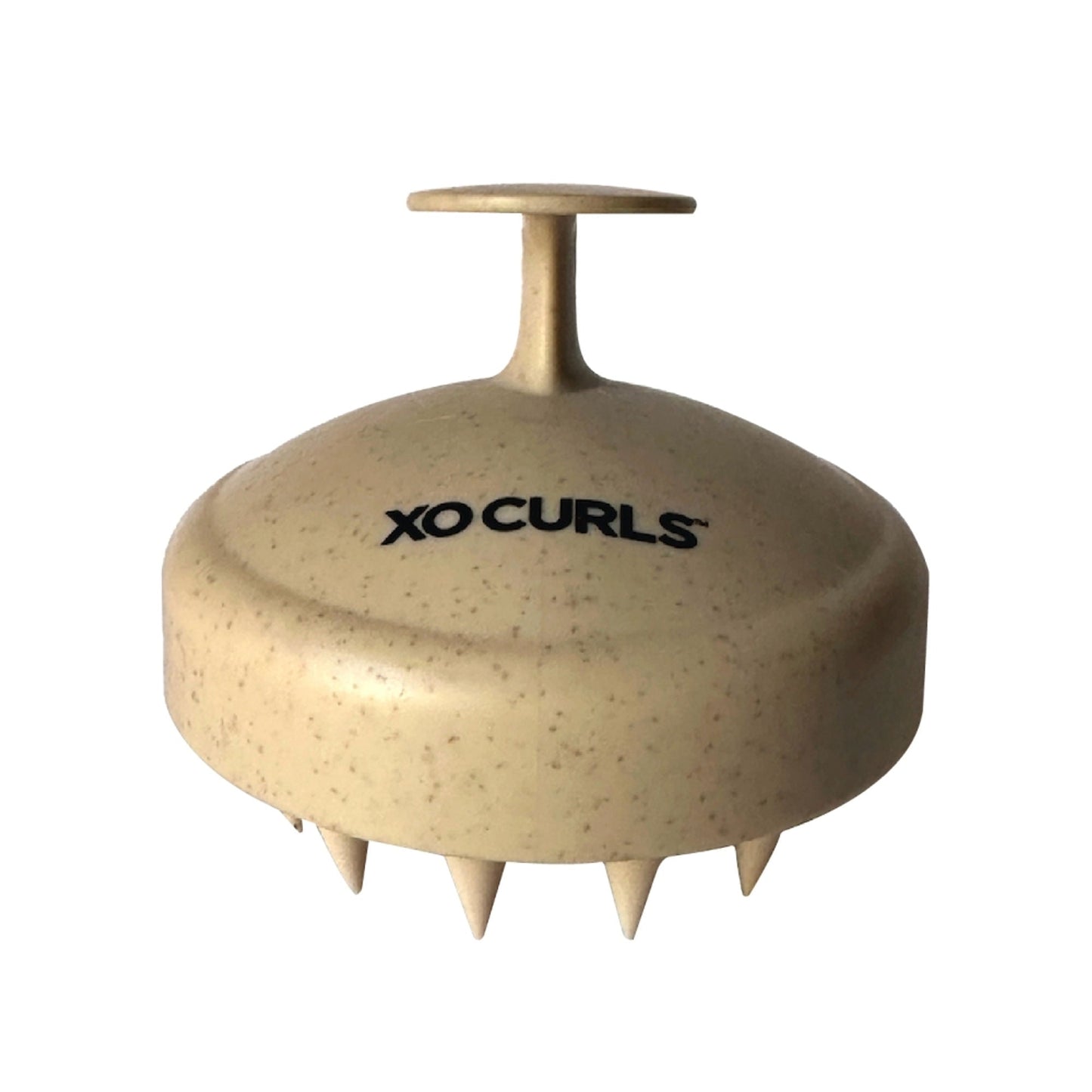 XO Curls Scalp Massaging Shampoo brush - Beige