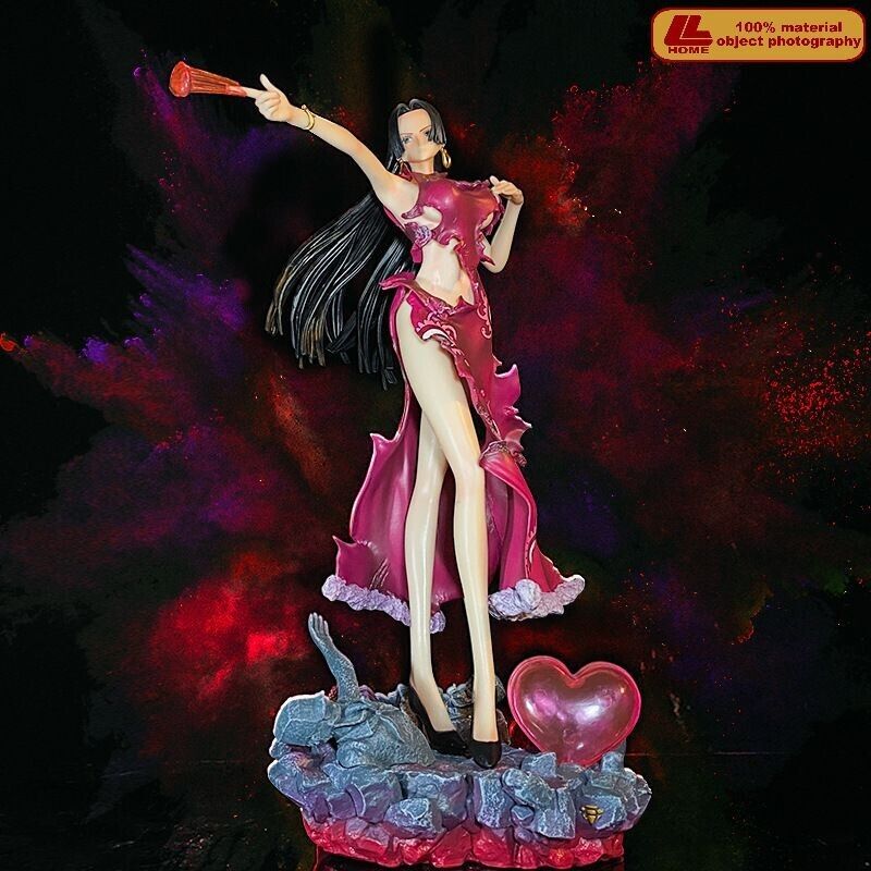 One Piece Boa Hancock Heart Light Figure | 30 cm