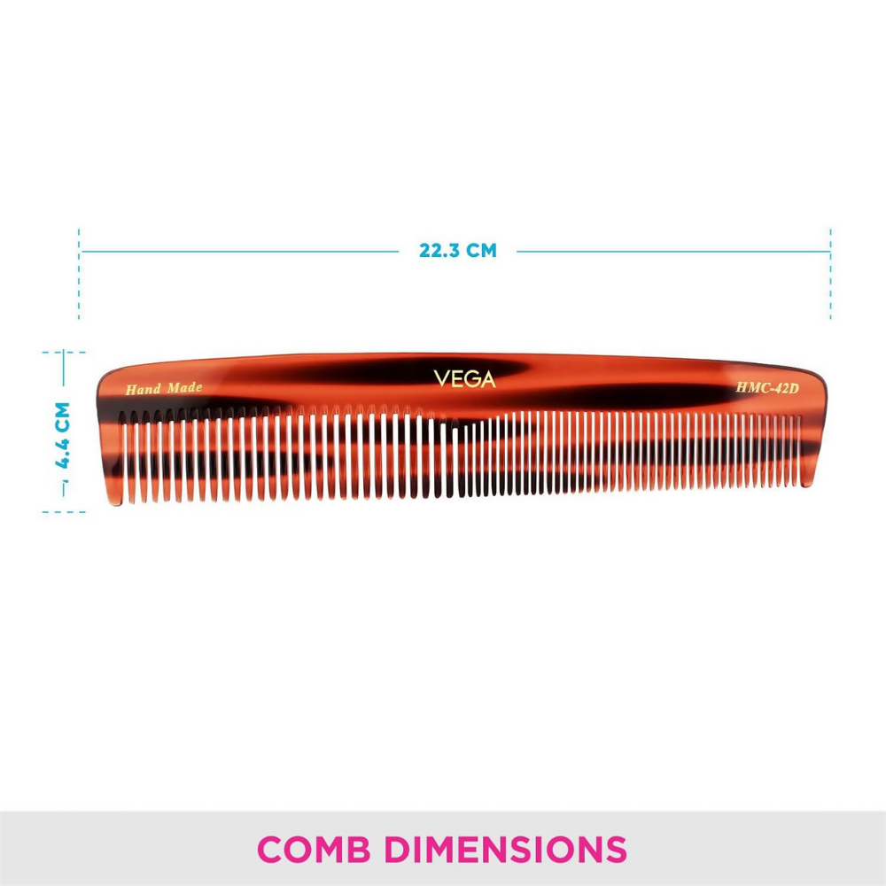 Vega Handcrafted Graduated Dressing Comb - HMC-42D