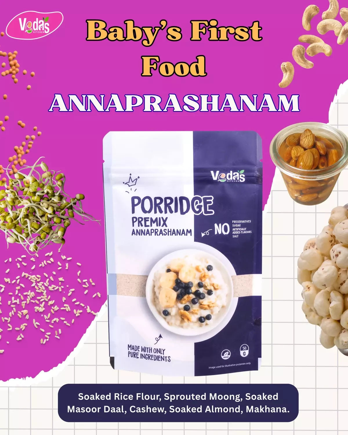 Vedas Kitchen Annaprashanam