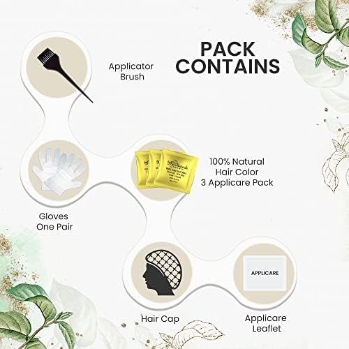 byPureNaturals Organic Pure Natural Powder Hair Color - 2N Soft Black