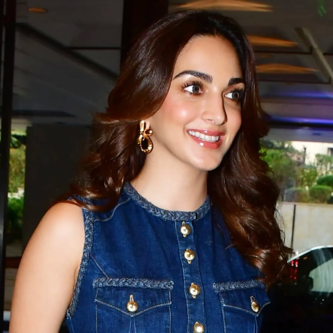 Kiara Advani In OH Poppi Tuberose Stud Earrings