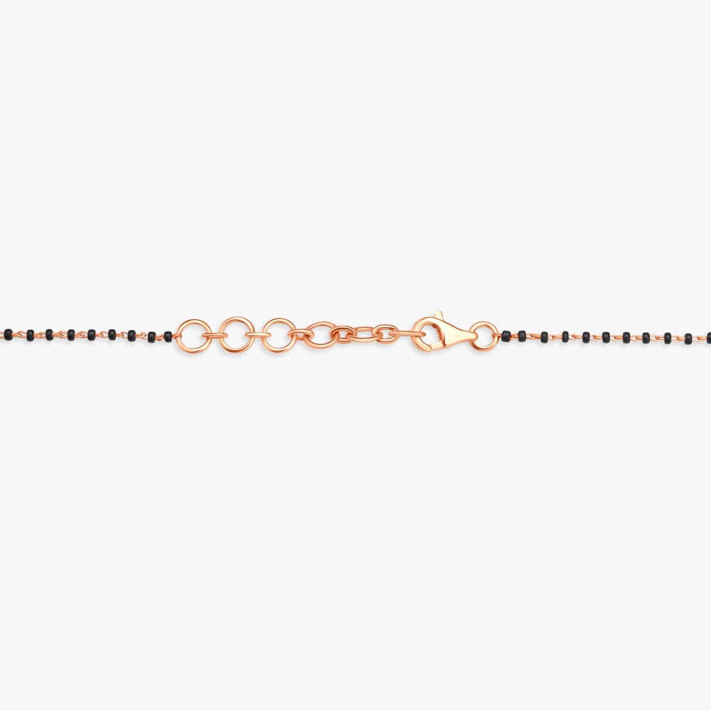 Burst of Love Diamond Mangalsutra in 18K Rose Gold, 0.237 ct