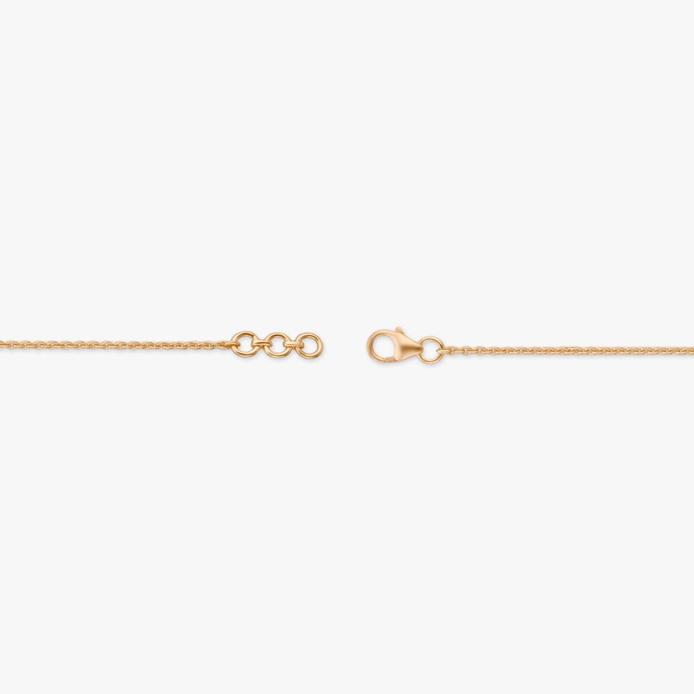 Bloom Arc Diamond Bracelet in 18K Yellow Gold, 0.13 ct