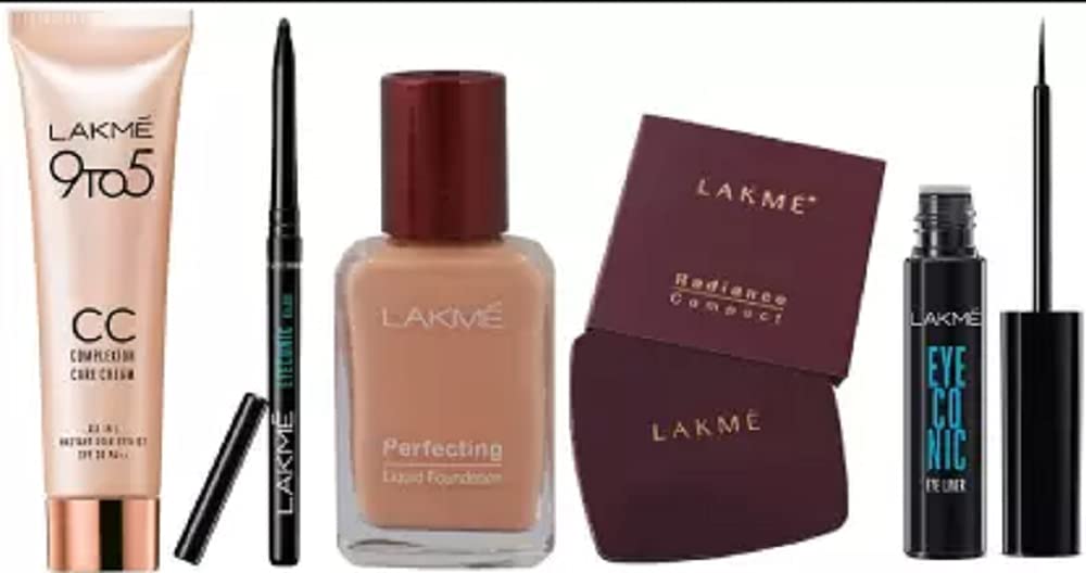 Bridal Complete Makeup Kit - 5 Essential Items for Women