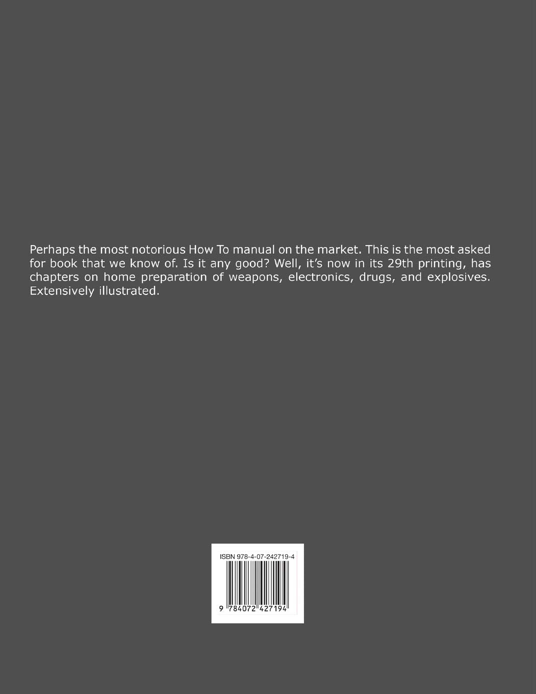 The Anarchist Cookbook