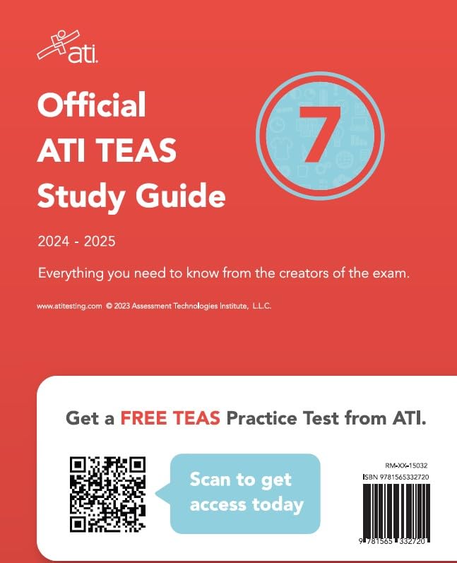 Official ATI TEAS Study Guide 7 (2024-2025 Edition)