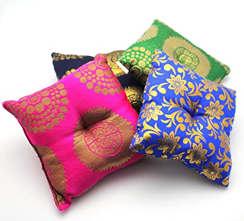 Tibetan Singing Bowl for Meditation and Sound Therapy - Brass Alloy - Gold - 3.5 Inches Diameter