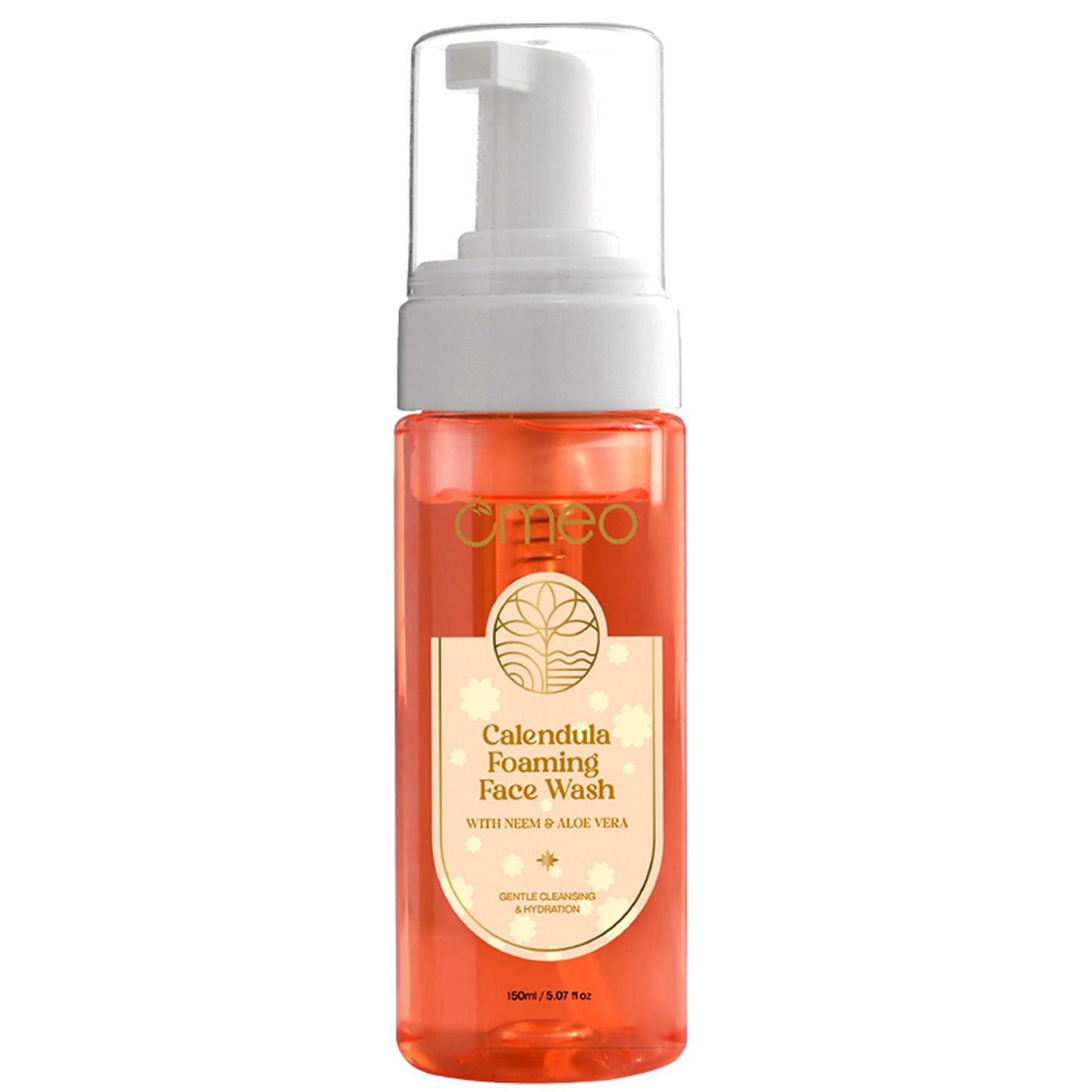 Omeo Calendula Foaming Face Wash - Gentle, Daily Use, Safe For All Skin Types
