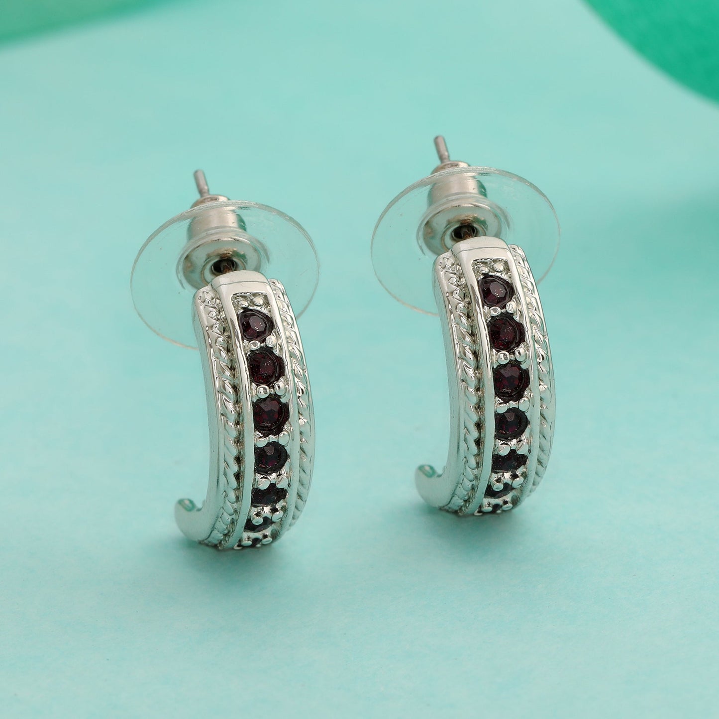Trendy Candy Stud Earring with fancy crystals