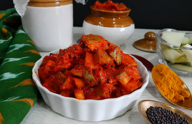 Tenali Ruchulu Cut Mango Pieces Pickle