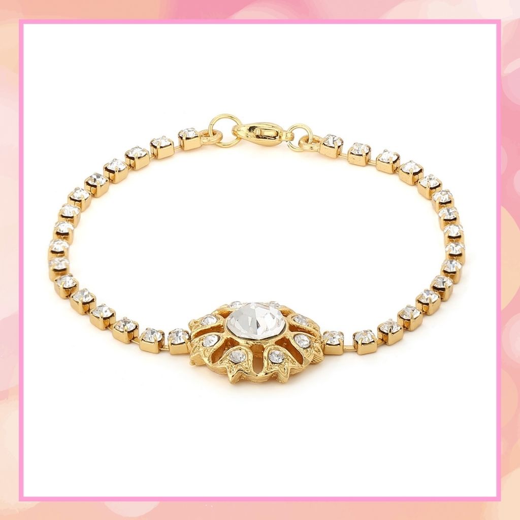 Round Crystal Stone Bracelet