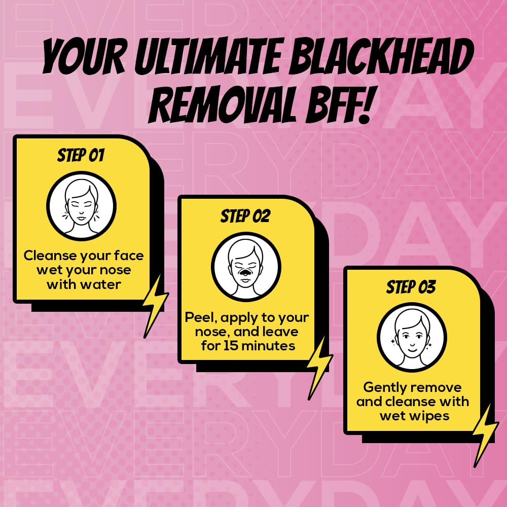Blackhead Removal Strips with Algae & Vitamin E - 5 Pack