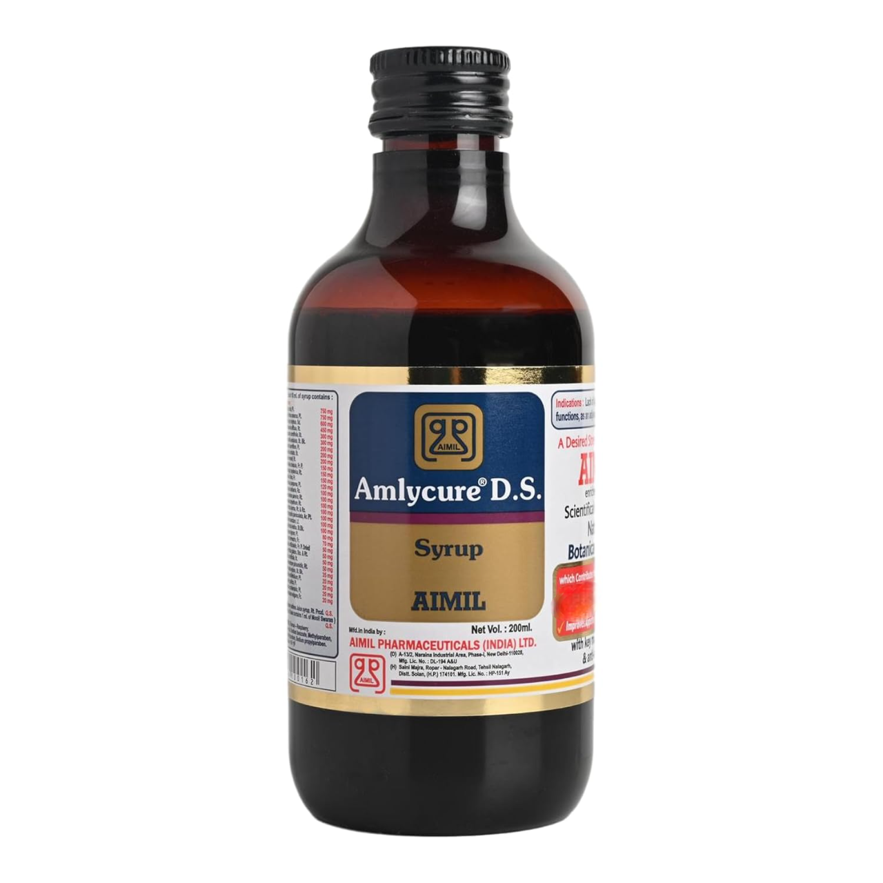 Aimil Ayurvedic Amlycure DS Syrup