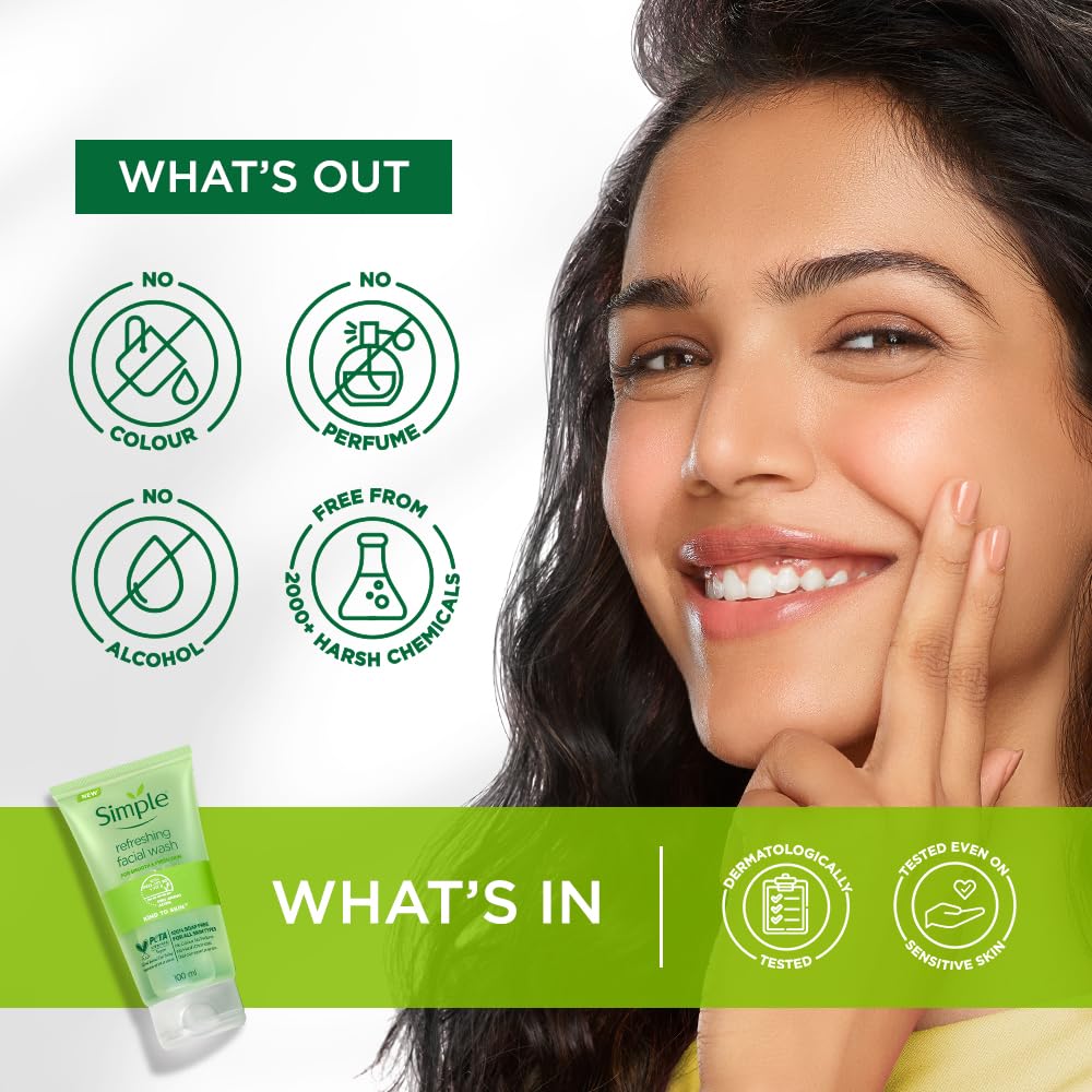 Gentle Refreshing Facial Wash for All Skin Types - 150 ml