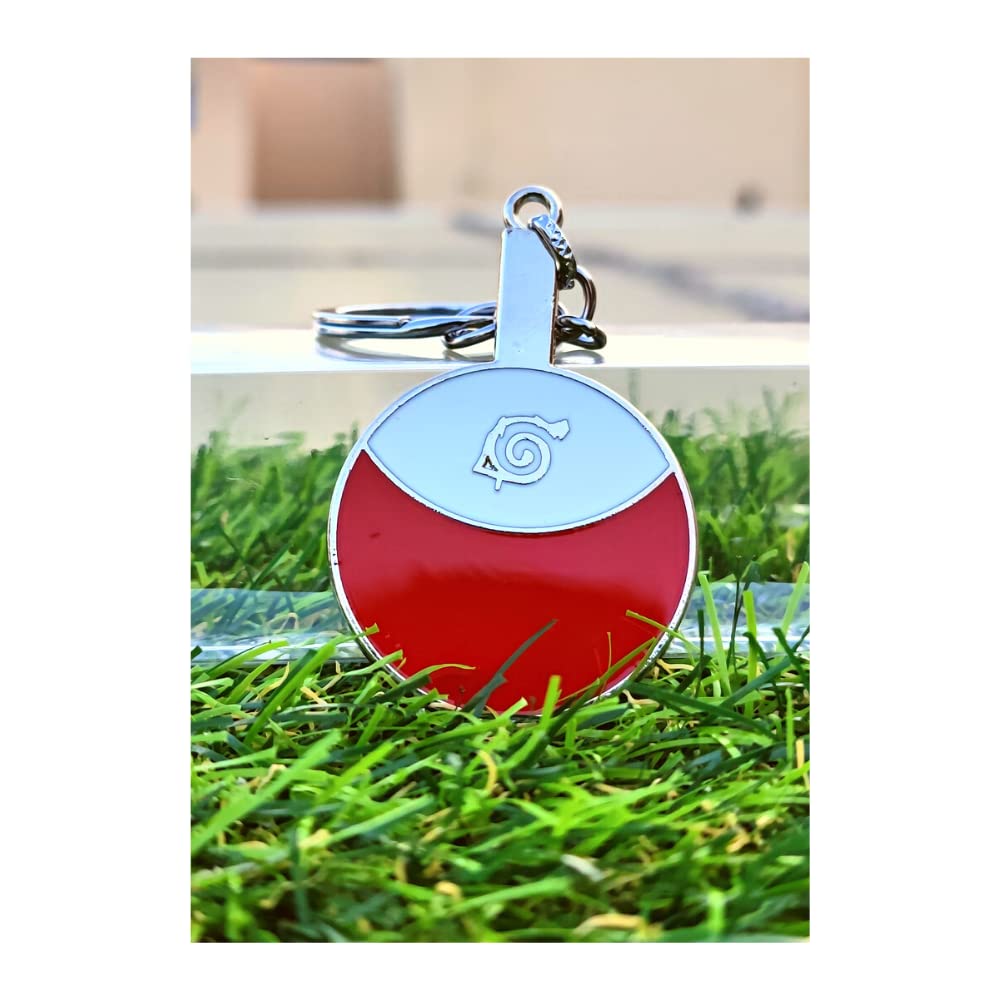 Naruto Uchiha Clan Logo Keychain| Metal Keychains | Anime Keychain |