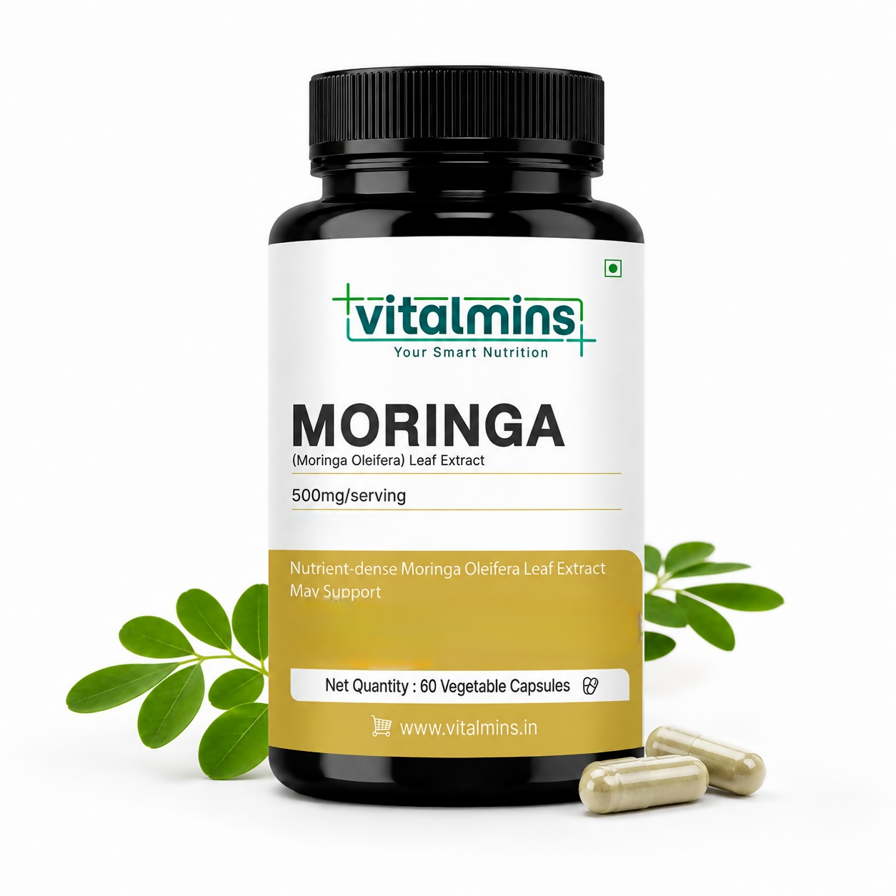Vitalmins Moringa Oleifera Leaf Extract Capsules