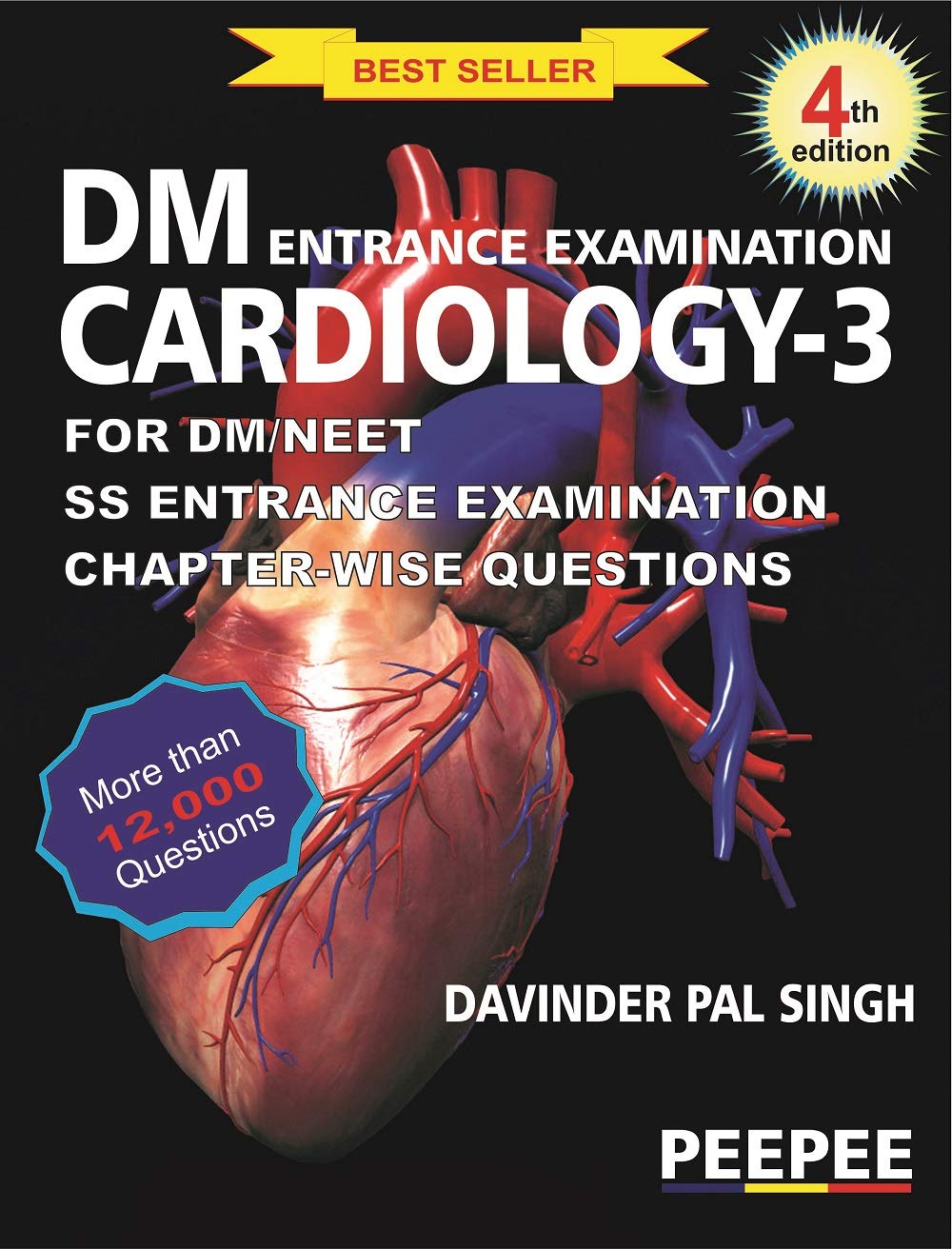 Dm Entrance Examination Cardiology 3, 4E-Davinder Pal Singh