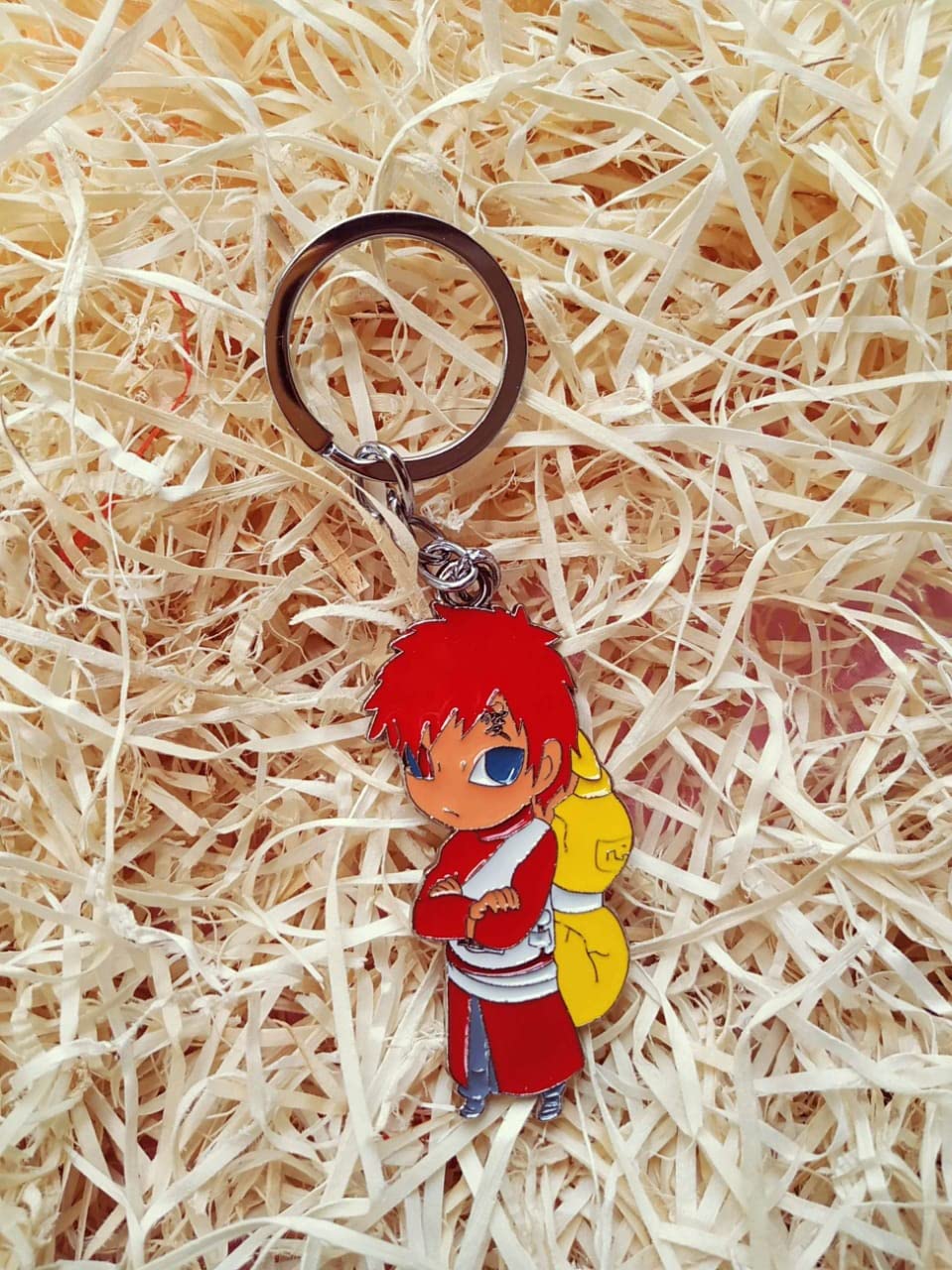 Naruto GAARA Character | Metal Keychains | Anime Keychain |