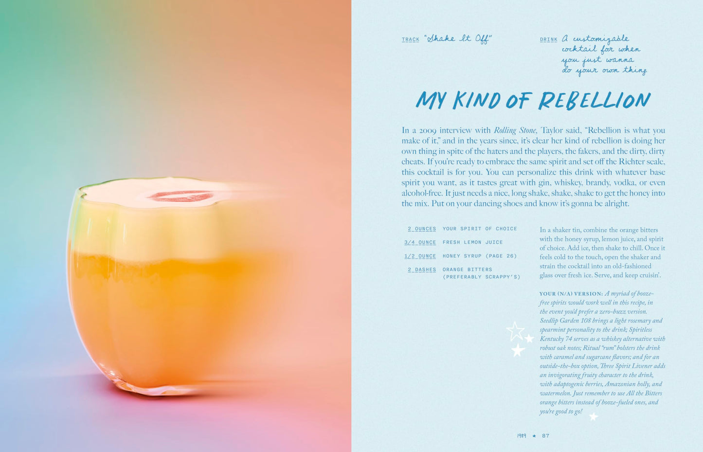The Eras Pour: The Unofficial, Ultimate Taylor Swift Cocktail Book