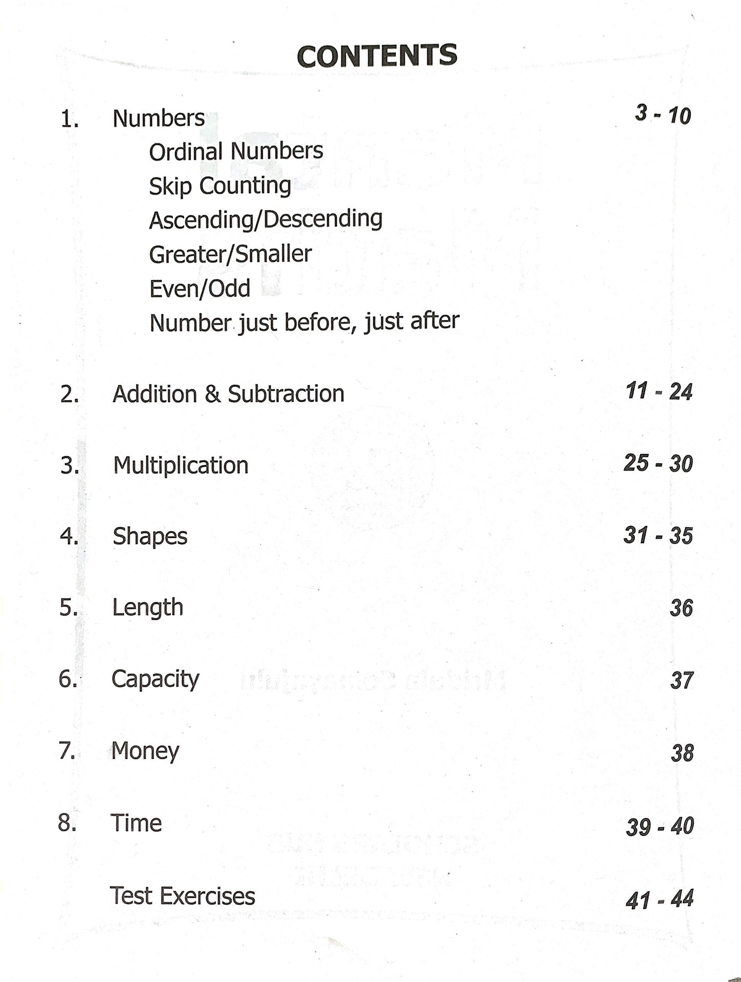 Scholars Hub Mental Maths Workbook -Vol 1, Vol 2 ( Set Of 2 Books) (For Ages 6-8) | Maths Book For Class 1,2 | 88 Pages