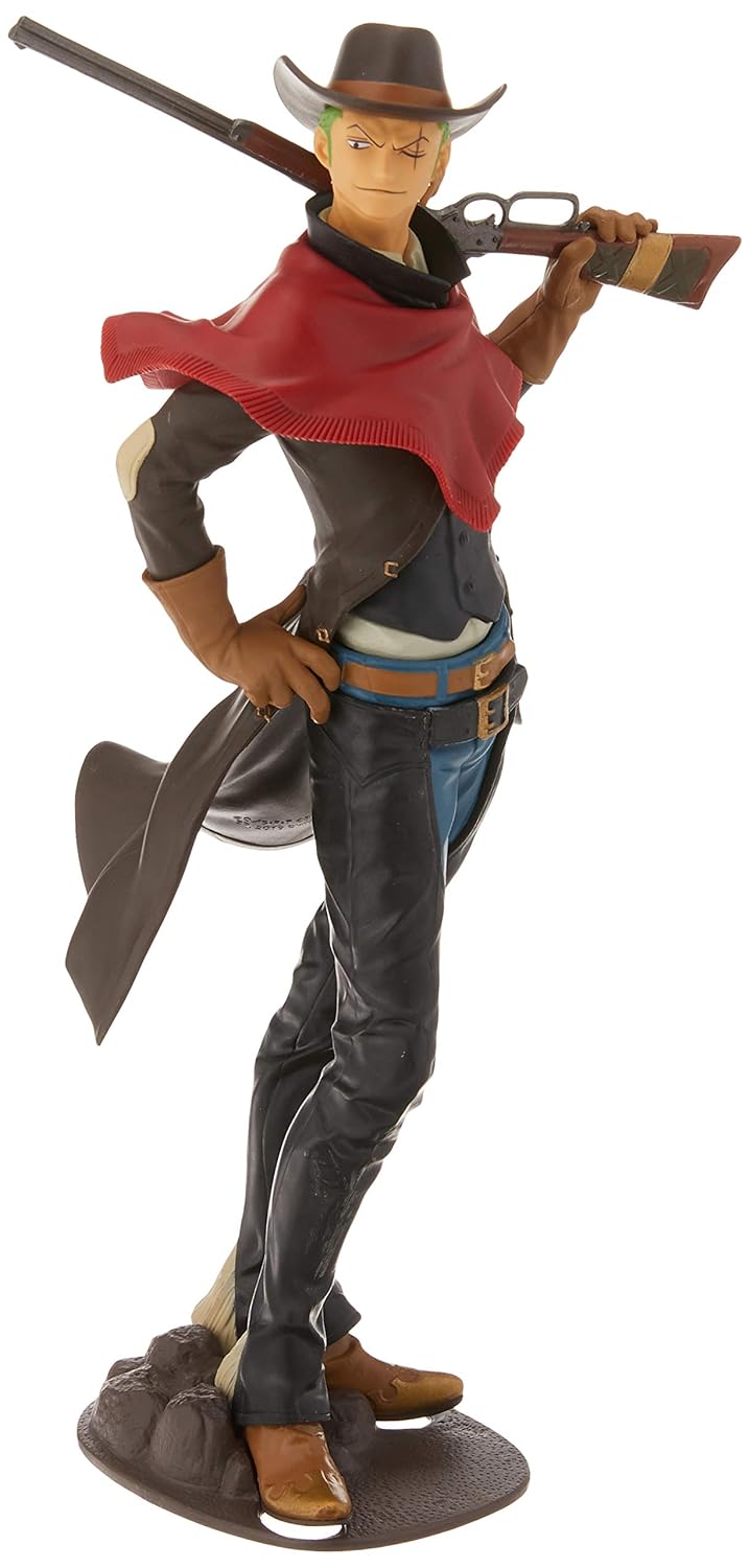 One Piece | Roronoa Zoro Treasure Cruise World Journey Anime Action Figure | 16 Cm |