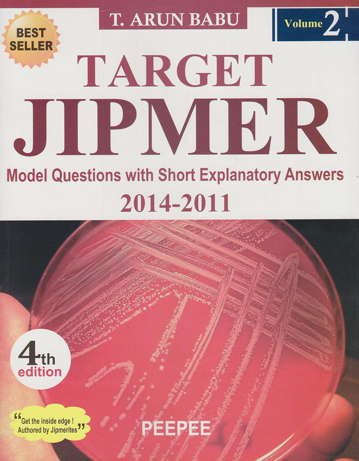Target Jipmer Model Questions With Short Explanatory Answers 2014-2011-T Arun Babu