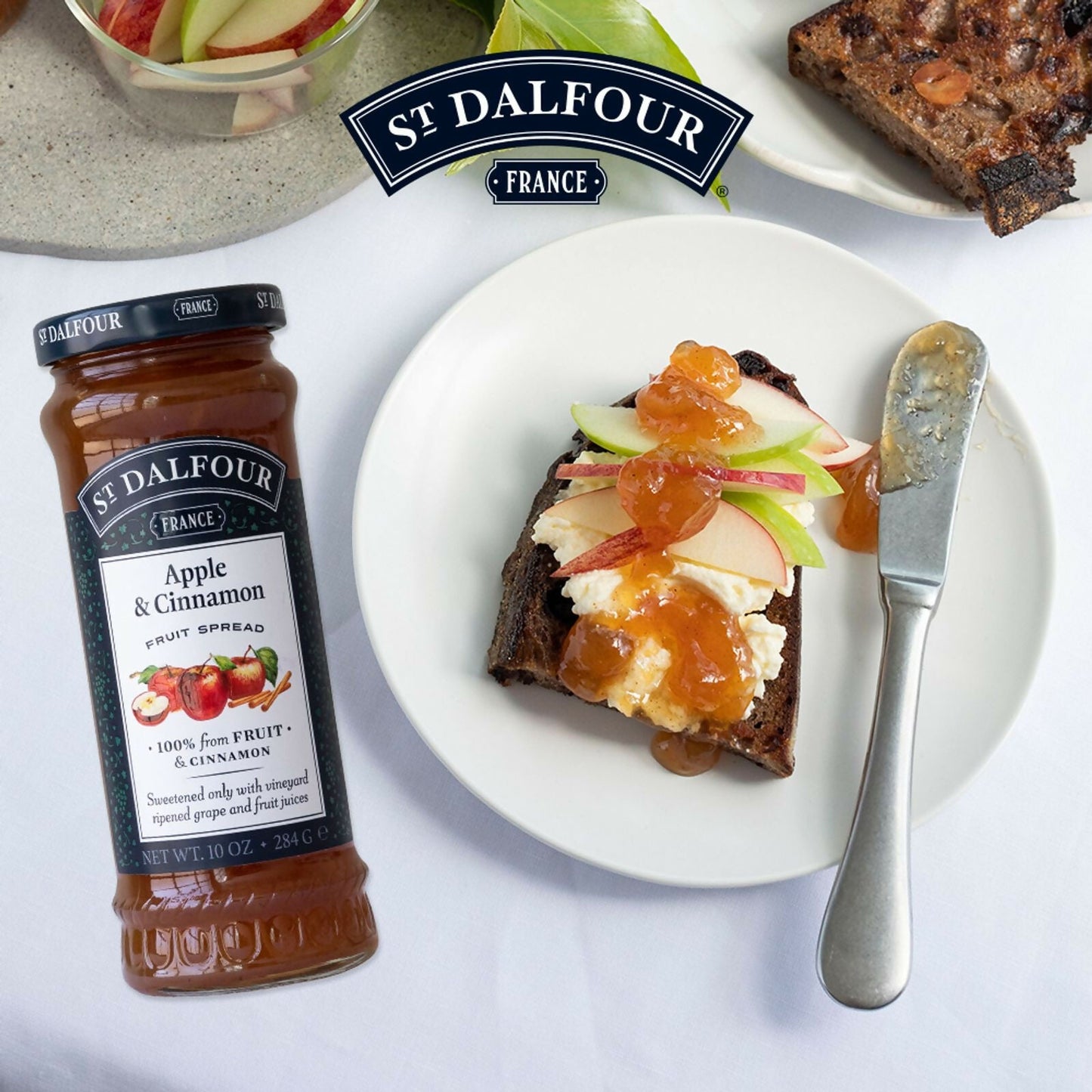 ST. DALFOUR Apple Cinnamon Fruit Spread